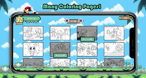 Soni Hedgehog Puzzle Screen 3