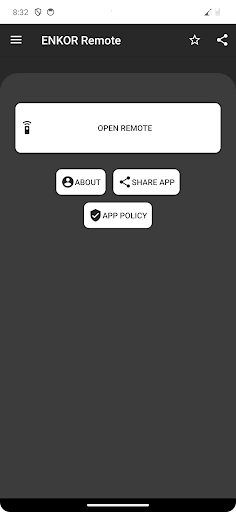 Android application Enkor Home Theater Remote screenshort
