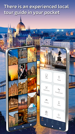 Android application Milan Travel Guide offline screenshort