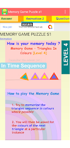 Memory Game Puzzle s1