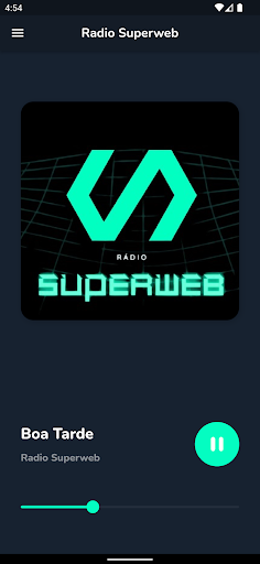 Android application Rádio Superweb screenshort