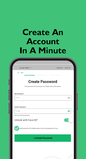 Egochain wallet Screen 3