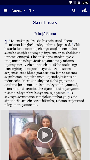 Android application Camsá Bible screenshort
