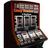 slot machine crazy random icon
