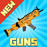 Cover Image of 下载 New Mod Guns : Minecraft PE 1.0.0 APK