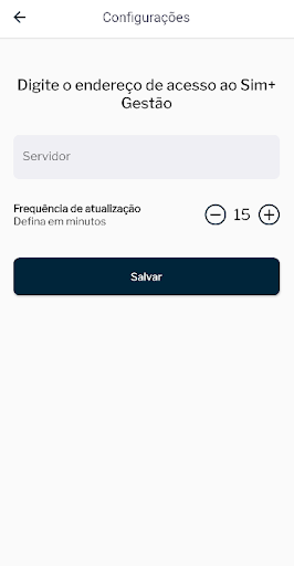 Android application Sim Mais - Solicitante screenshort
