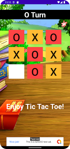 Android application Tic Tac Toe Pro screenshort