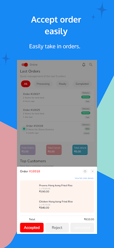 Feenix Merchant App Screen 3