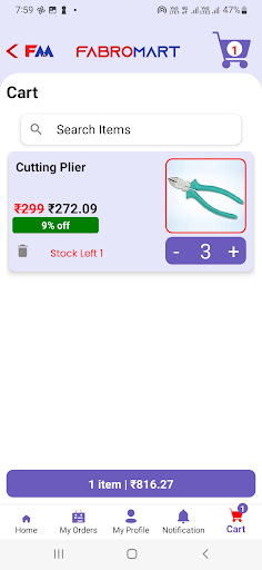 Fabromart Screen 3