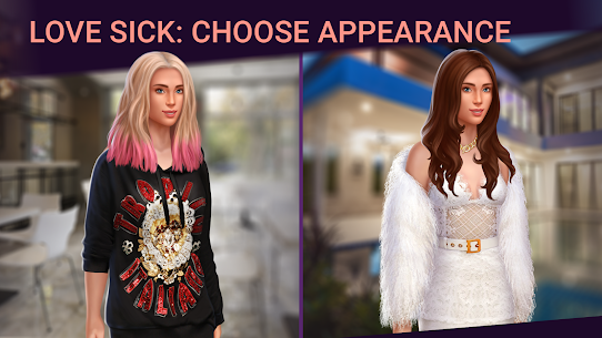 Love Sick: Love story game. New chapters&episodes Apk Mod for Android [Unlimited Coins/Gems] 4