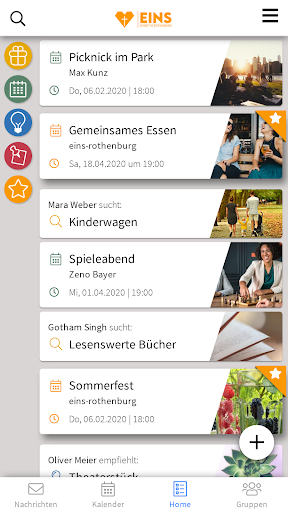 Android application eins-rothenburg screenshort