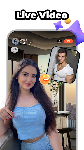 Android application CoraChat screenshort