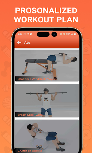 FitEver Workout & Diet Planner Screen 2