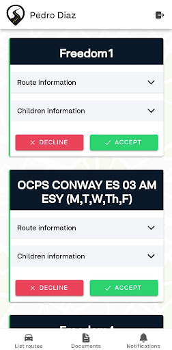 Smart Routes Screen 2