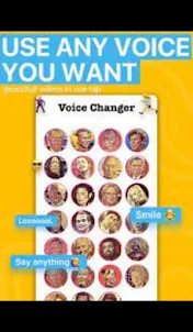 Celebrity Voice Changer Hints