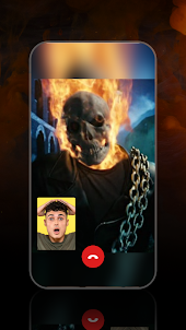 Ghost Rider Fake Video Call