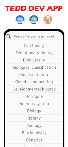 Science Dictionary Bio & Geo Screen 2