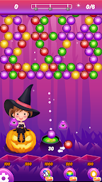 Bubble Shooter: Dark Halloween