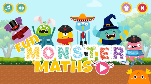 Android application Fun Monster Math: Primary Math screenshort