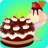 ice cream and cake game icon