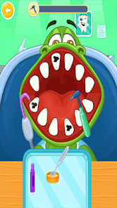 Jogos para Crianças - Médico Infantil Dentista - O Hipopótamo vai ao  dentista