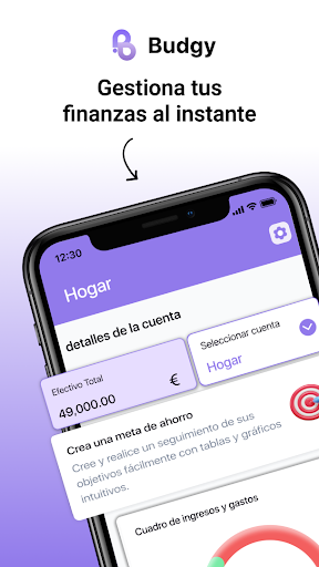 Vista previa de la aplicación