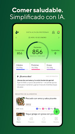 Lifesum: Contador de calorías screenshot 1
