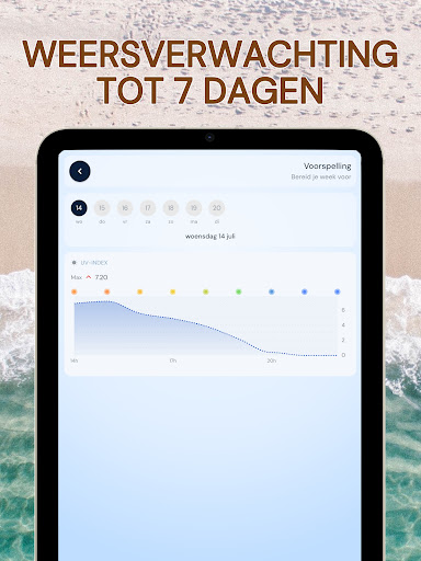UV-index - Tan-widget