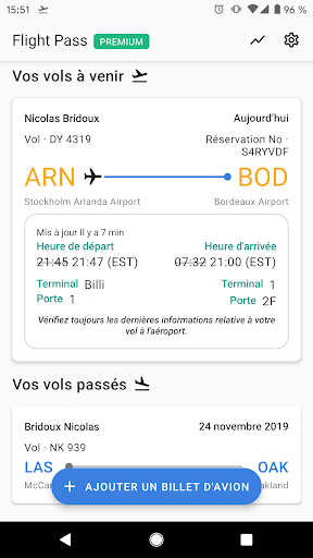 Télécharger Gratuit Cartes d'embarquements : Flight Manager APK MOD (Astuce) screenshots 4