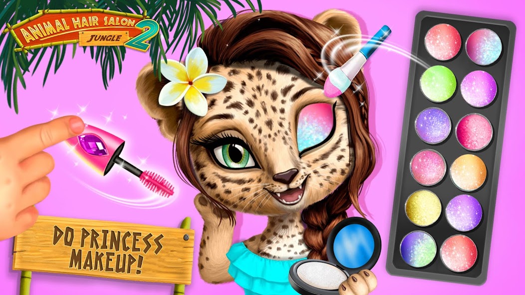 Jungle Animal Hair Salon 2 banner