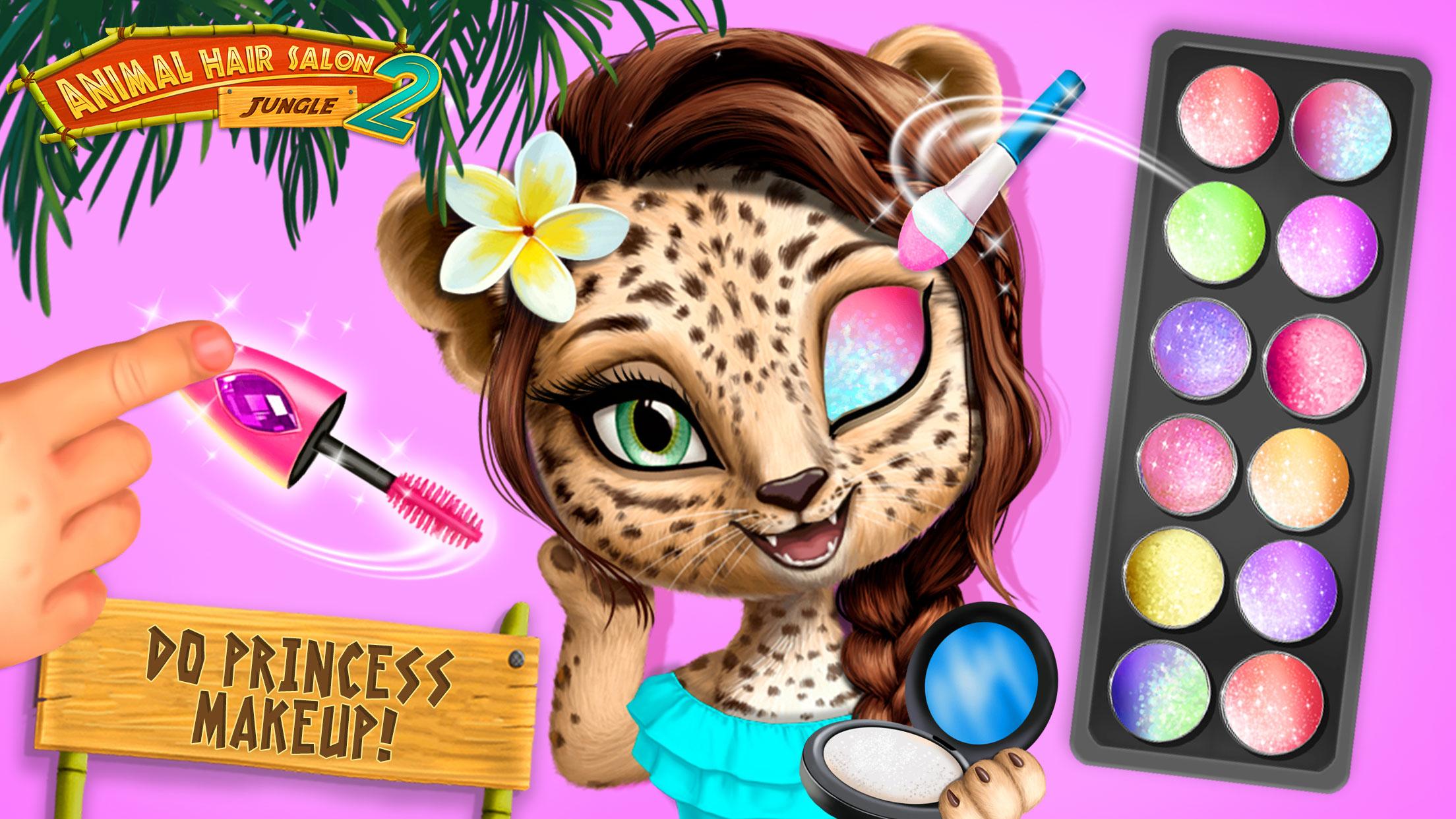 Android application Jungle Animal Hair Salon 2 - Tropical Beauty Salon screenshort
