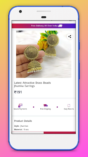 Gems Fashion Jewellery App Screen 3