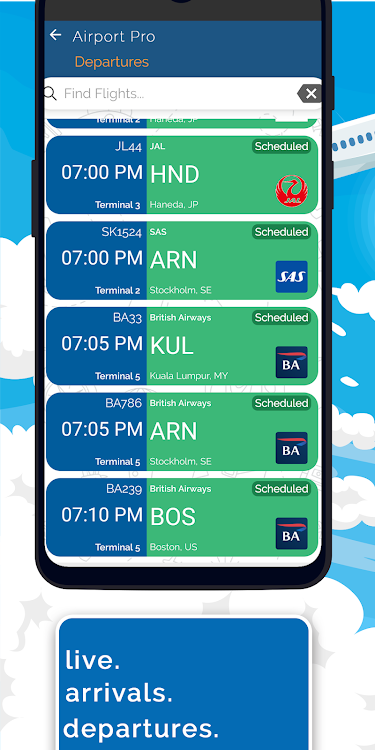 Abu Dhabi Airport (AUH) Info - 15.4 - (Android)