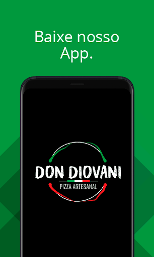 Android application Don Diovani Pizza Artesanal screenshort