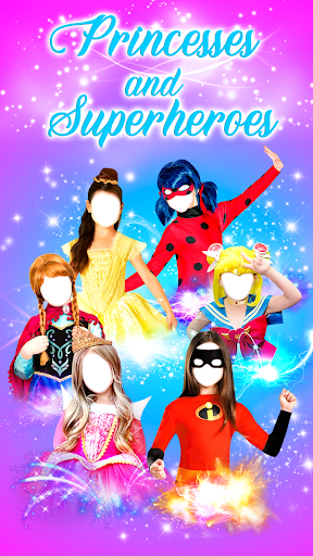 Android application Girl Hero Costume screenshort