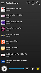 Ireland Radio FM AM Music