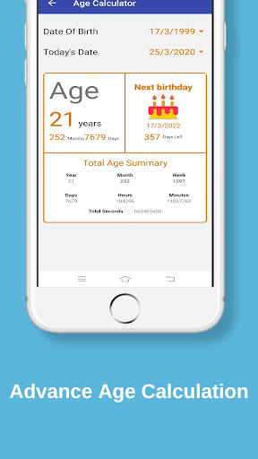 Calculator - Age Calculator -