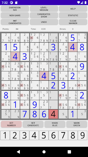 MGSudoku Screen 2