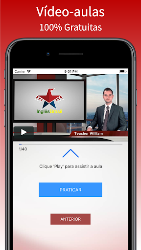 Android application InglêsBrasil - inglês para bra screenshort