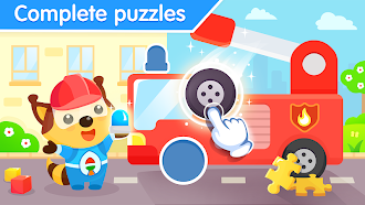 Game screenshot Сars for kids - puzzle games mod apk