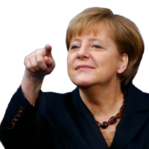 Angela Merkel Stickers logo
