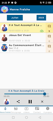 Gloire Révélée Screen 3