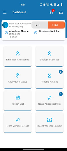 Plus Care HRMS Screen 2