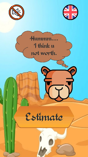 Android application Camel calculator screenshort