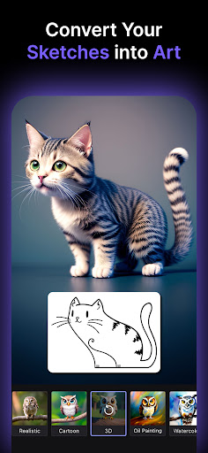 Screenshot of MyEdit: AI Image Generator