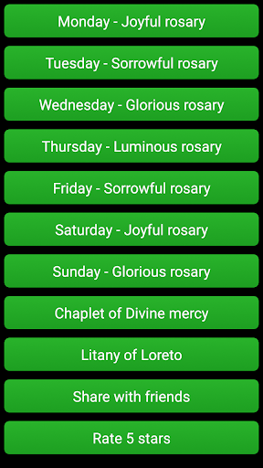 Rosary audio English 1.15 screenshots 1