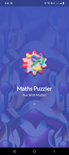Android application Math Puzzler screenshort