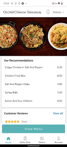 ORCHID CHINESE TAKEAWAY Screen 2