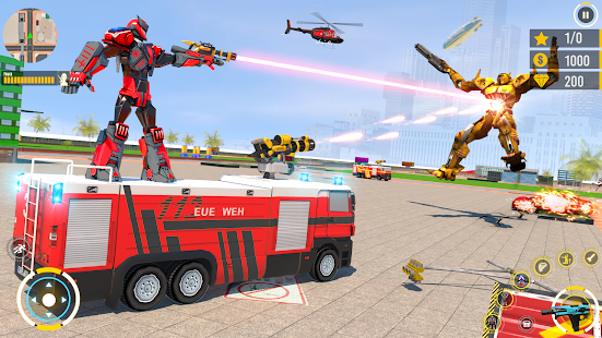 Fire Fighter Robot Truck 1.24 screenshots 2
