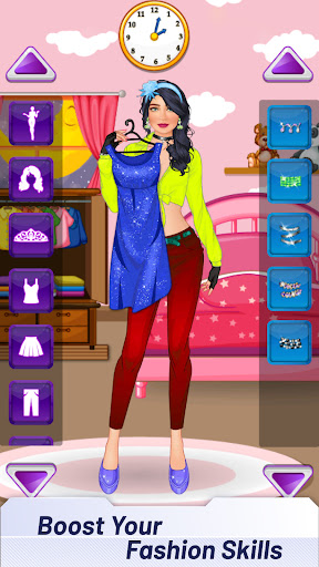 Stylist Fashion Girl Dress Up